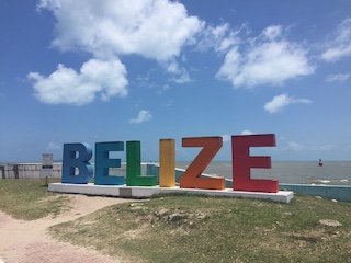 Belize sign